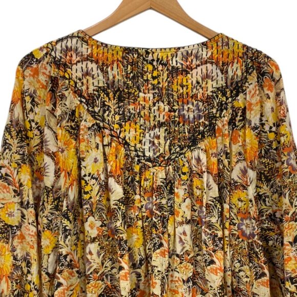 Free People Cool Meadow Peasant Blouse - Picture 7 of 15